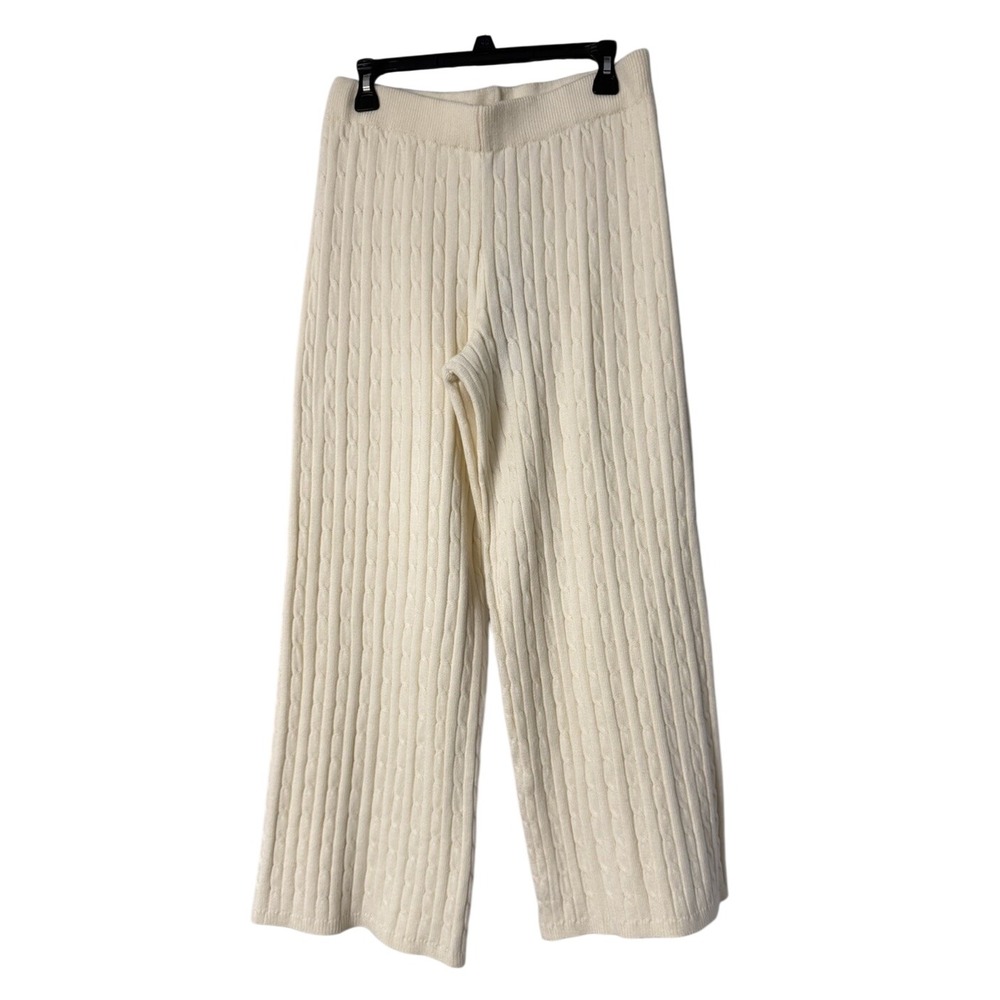 NWT House of Harlow 1960 Womens Casual Pull On Stretch Wide Leg Pant Size Medium